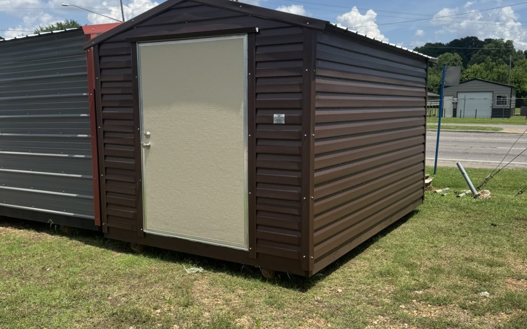 8×12 Traditional ProLap-Aluminum Storage Building